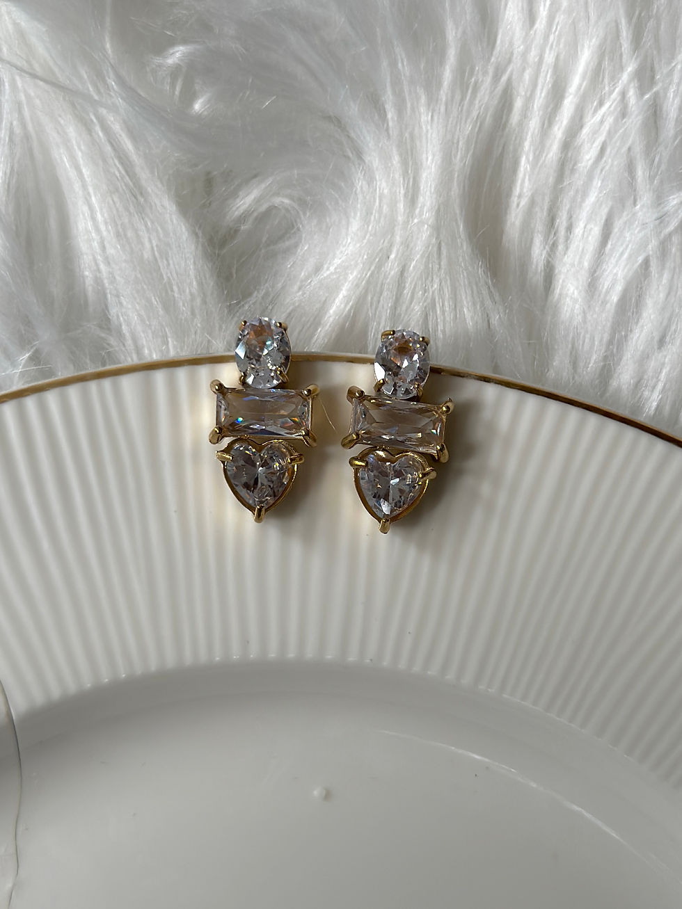 Thumbnail: Crystal bloom earrings 3