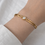 Thumbnail: Single stone open bangle