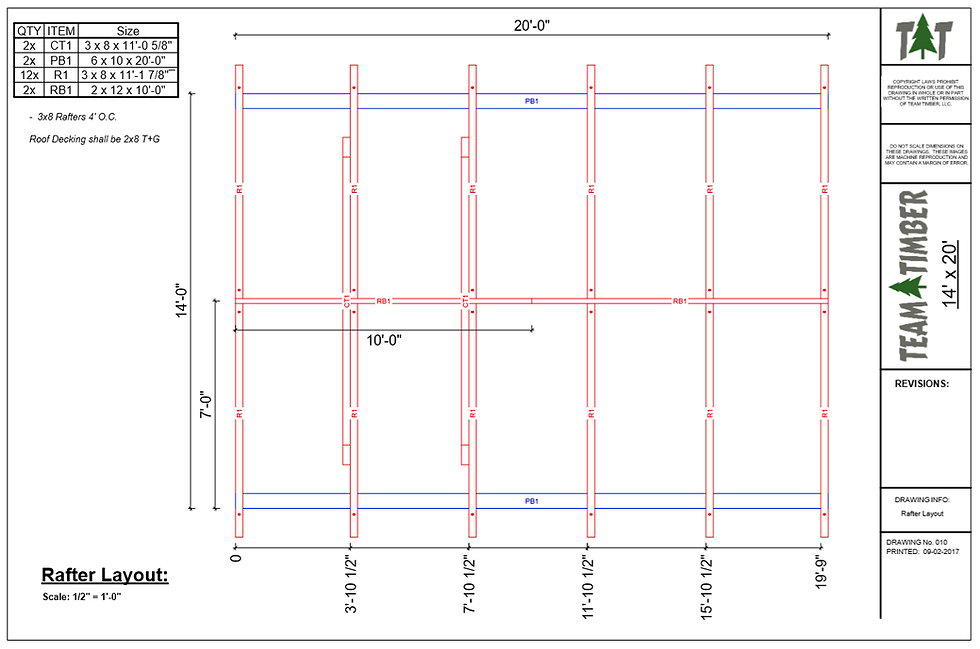 Thumbnail: 14' x 20' T-REX Frame