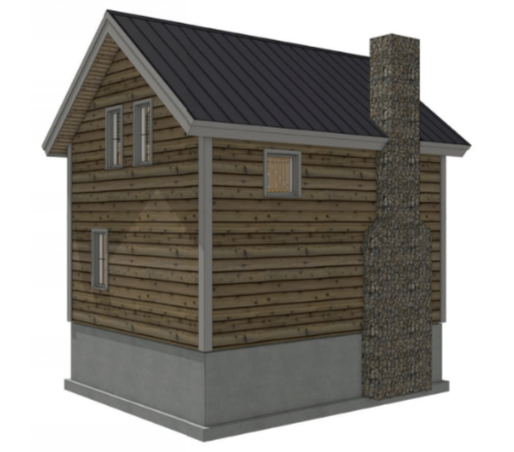 Thumbnail: 18' x 24' Hickory Hill Cabin I