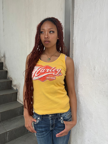 Harley-Davidson - Tank Top-Yellow | PIN NAP