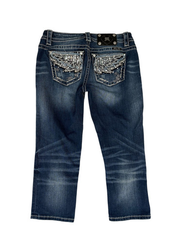 Miss Me - Cuffed Capri Pants - 27 | PIN NAP