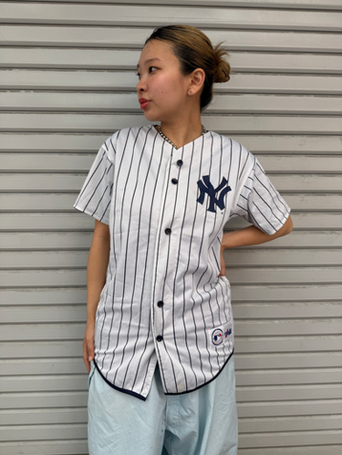 ヤンキースゲームシャツ MLB】 ニューヨーク・ヤンキース ゲームシャツ XL デレク