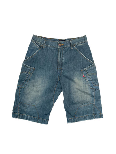 Seventh リジットデニムショーツ　ジョーツ Denim 440 Bermuda Jorts in Indigo