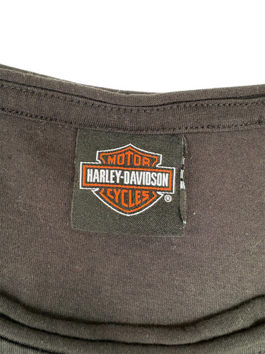 Harley-Davidson - Y2K Tee-Flame Print-Black | PIN NAP