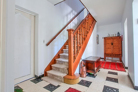 entrée villa traditionnelle avec jardin secteur forêt du Touquet