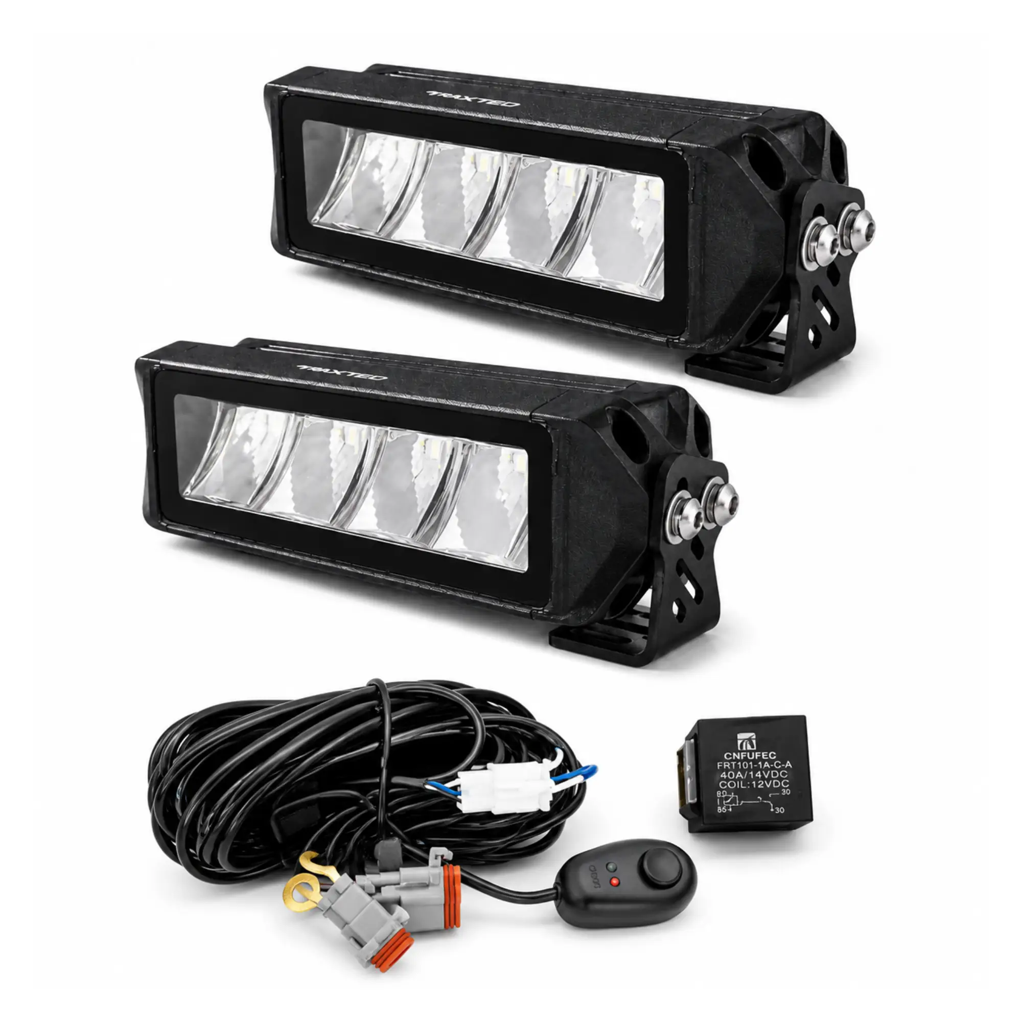 Night Ranger LazBar 7.2" LED Light Bar Kit 20W 2000LM OSRAM P7 IP67