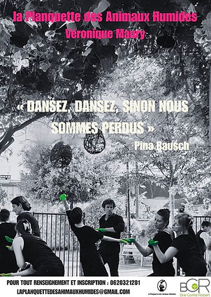 Programme compagnie de danse contemporaine La Planquette des animaux humides