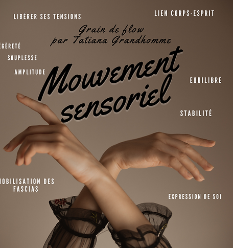 Atelier collectif de mouvement sensoriel