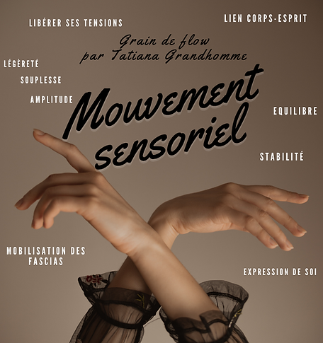 Atelier collectif de mouvement sensoriel