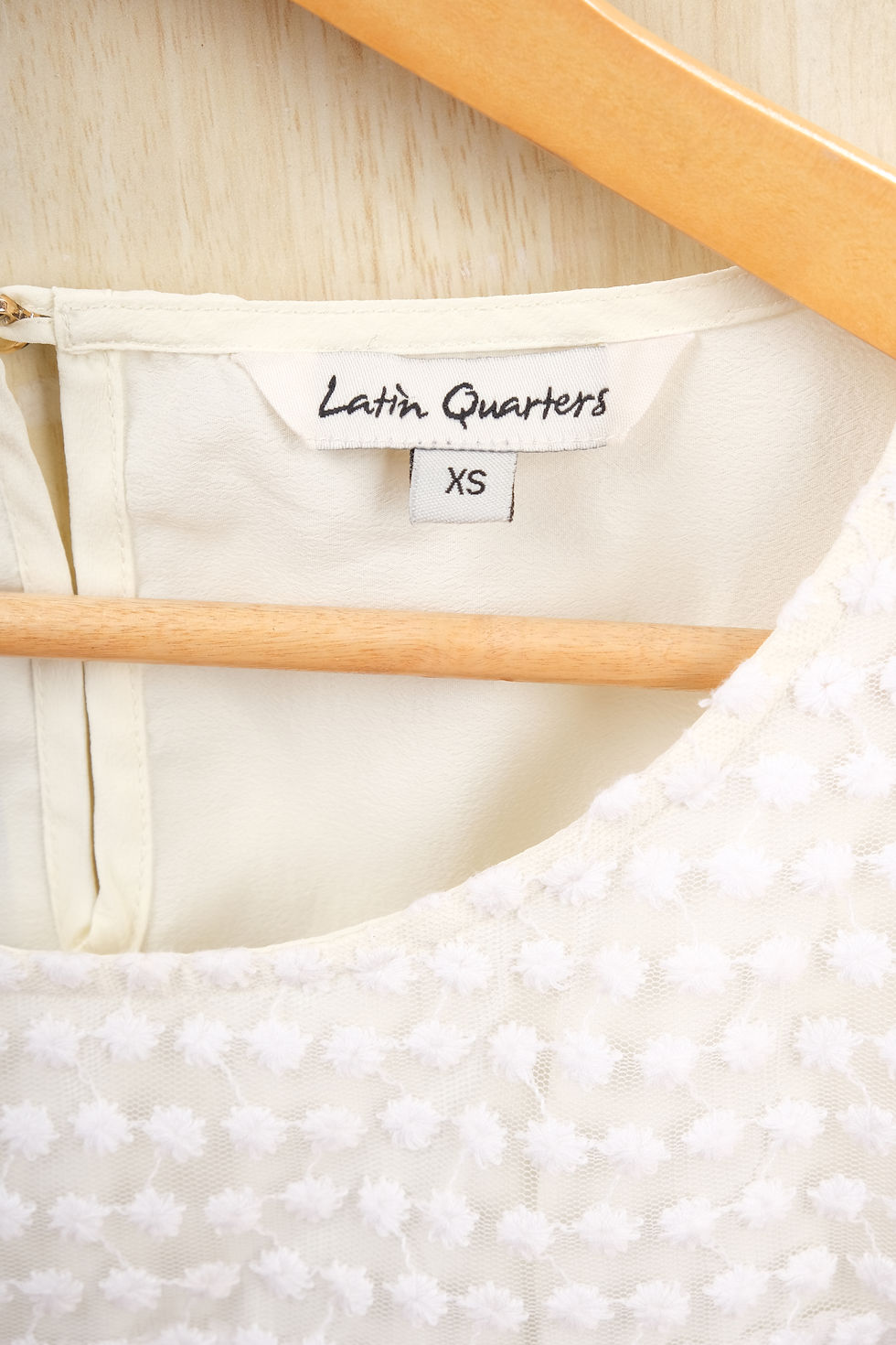 Thumbnail: LATIN QUARTERS Cream Top(S)