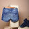 Thumbnail: US POLO ASSN. Blue Printed Denim Shorts(M)
