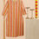 Thumbnail: AHIKA Camium Orange & Multi Plaided Straight Kurta(L)