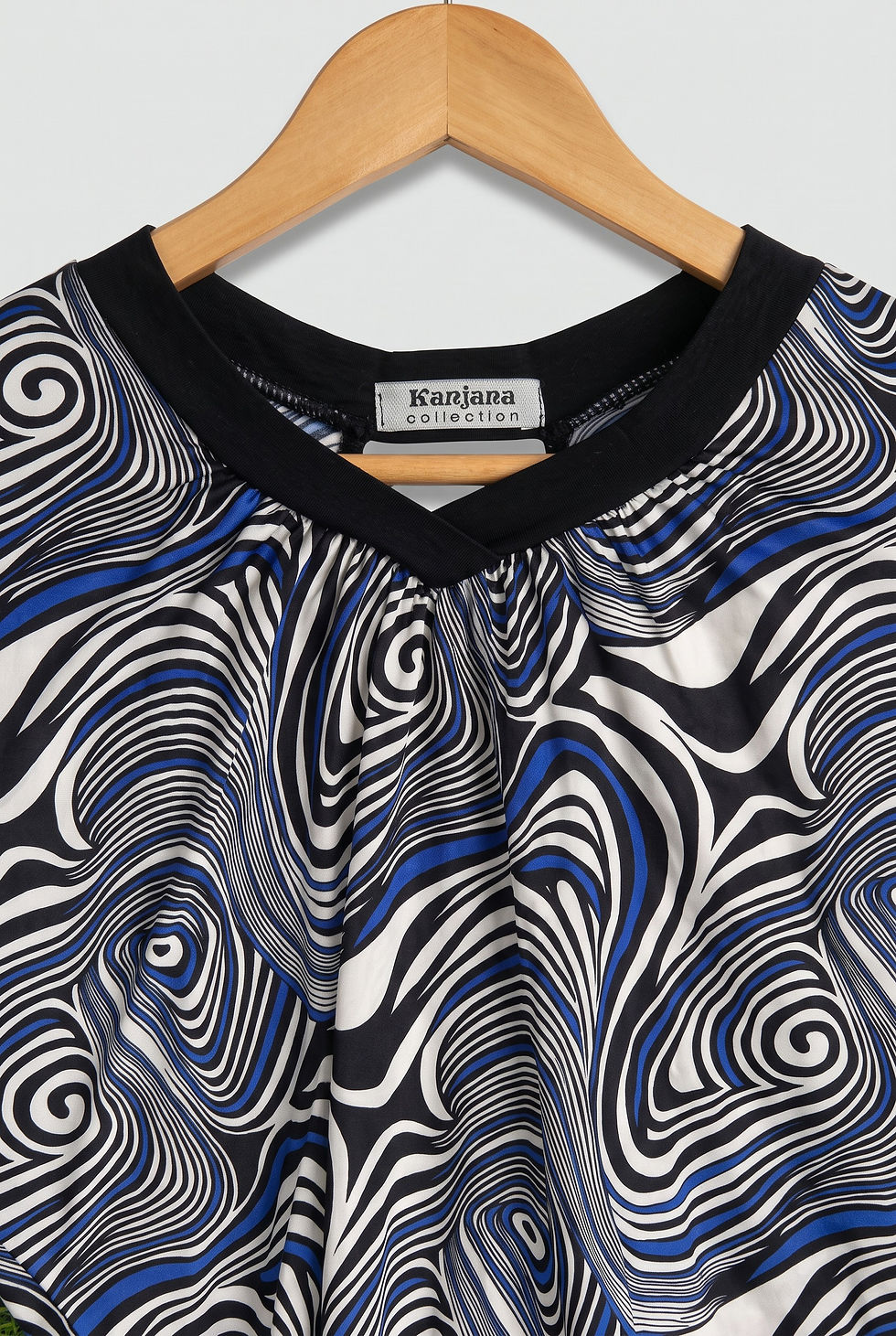 Thumbnail: KANJANA COLLECTION Abstract Print Top – Women’s Casual Wear | L
