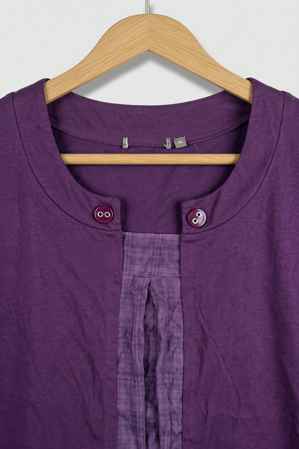 Thumbnail: MADAME Dark Purple Top – Women’s Casual Wear | L