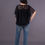 Thumbnail: Wallis Butterfly Top with Laser Cut Neck (M)