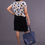 Thumbnail: Code Black Skirt, Hemline detail with Lace and Zip Behind