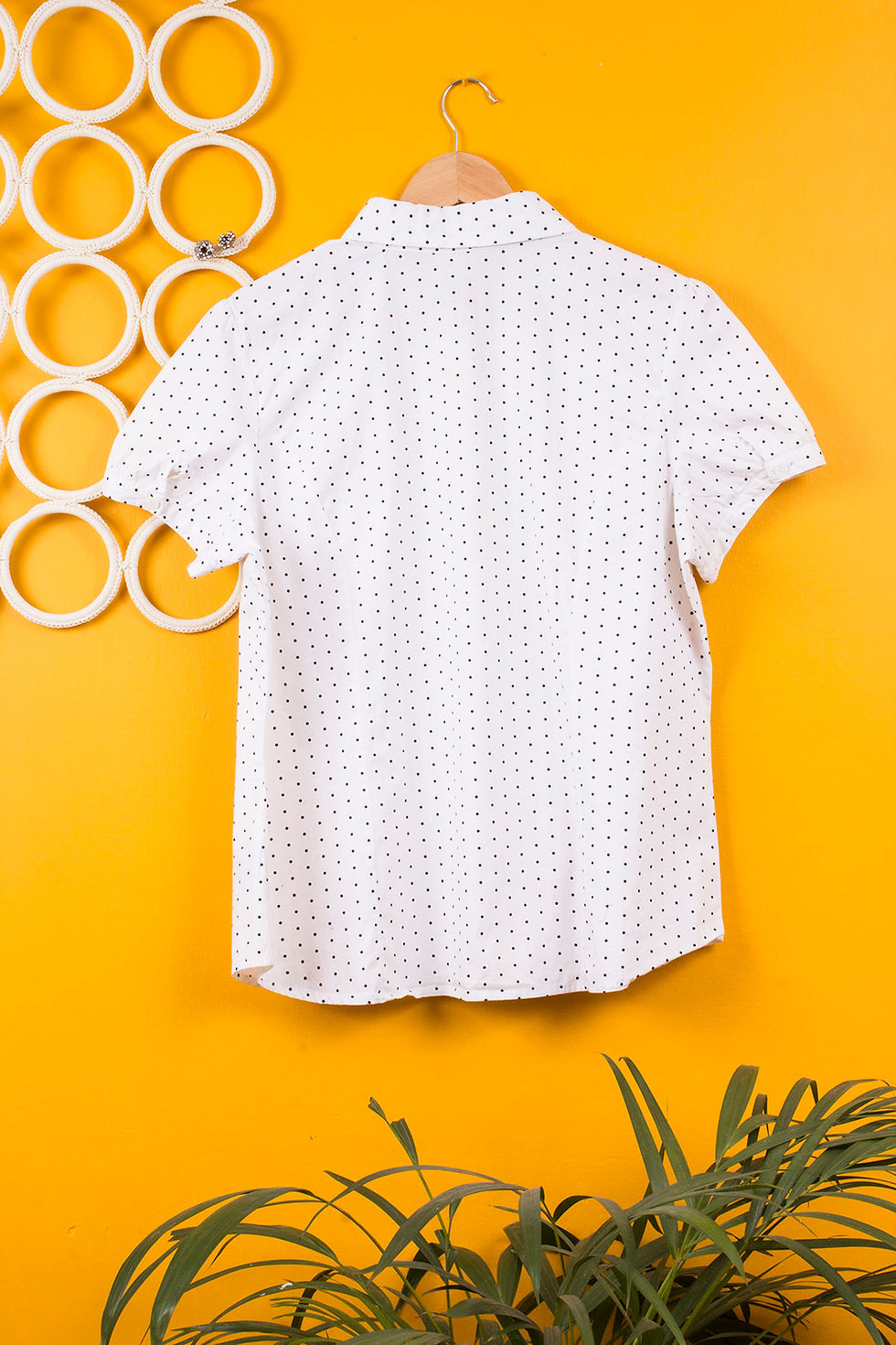 Thumbnail: Worthington Polka-Dotted Shirt (XL)