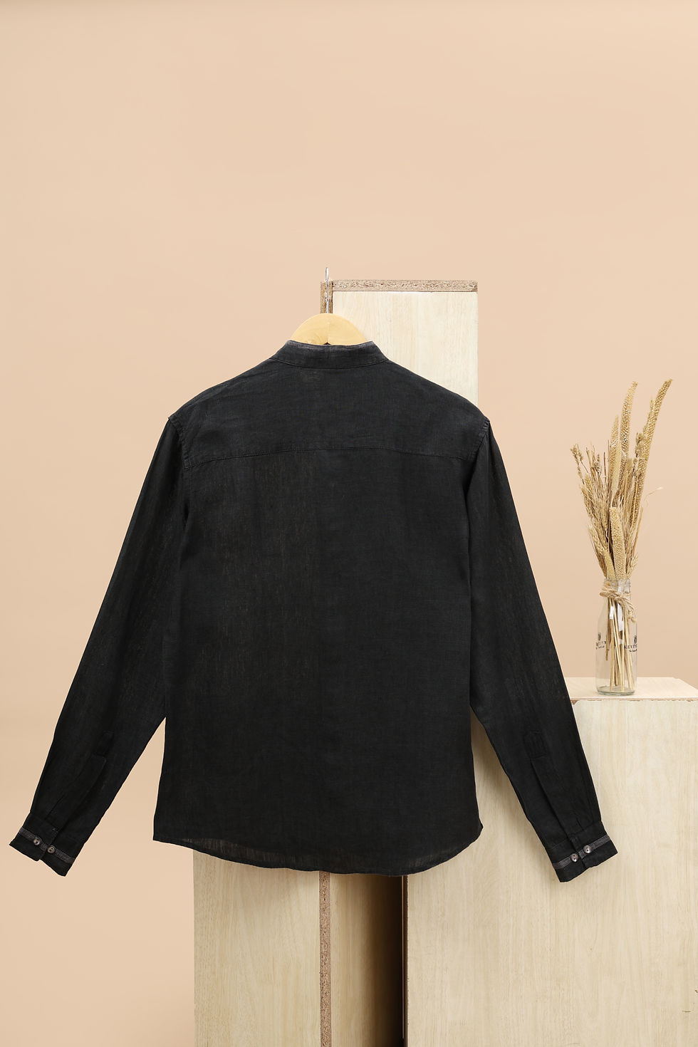 Thumbnail: Fabindia Charcoal Solid Shirt(XS)