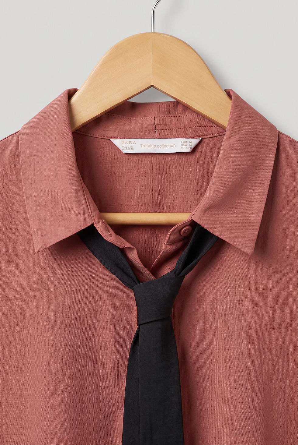 Thumbnail: ZARA Clay Tie-Neck Blouse – Women’s Smart Casual Blouse | XXL