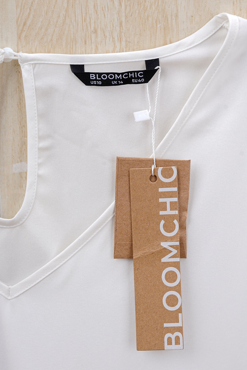 Thumbnail: BLOOMCHIC Black & White Printed Top(XXL)