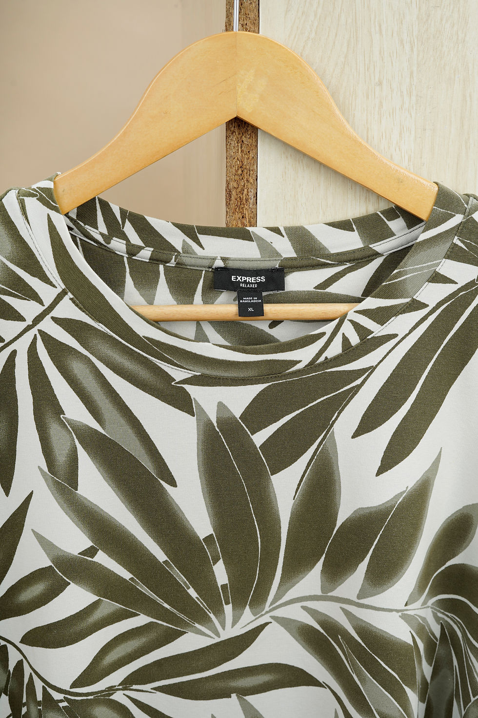 Thumbnail: EXPRESS Printed Crew Neck T-shirt(XXL)