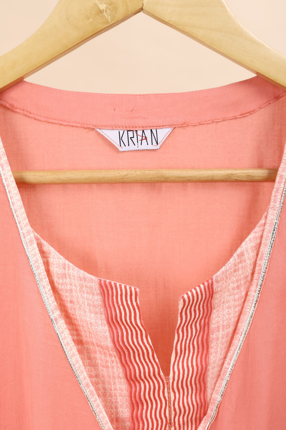 Thumbnail: KRIAN Rose Solid Anarkali Kurta(XL)