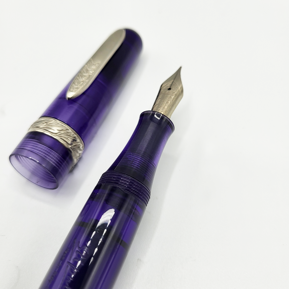 Thumbnail: ETRURIA RAINBOW PURPLE FOUNTAIN PEN