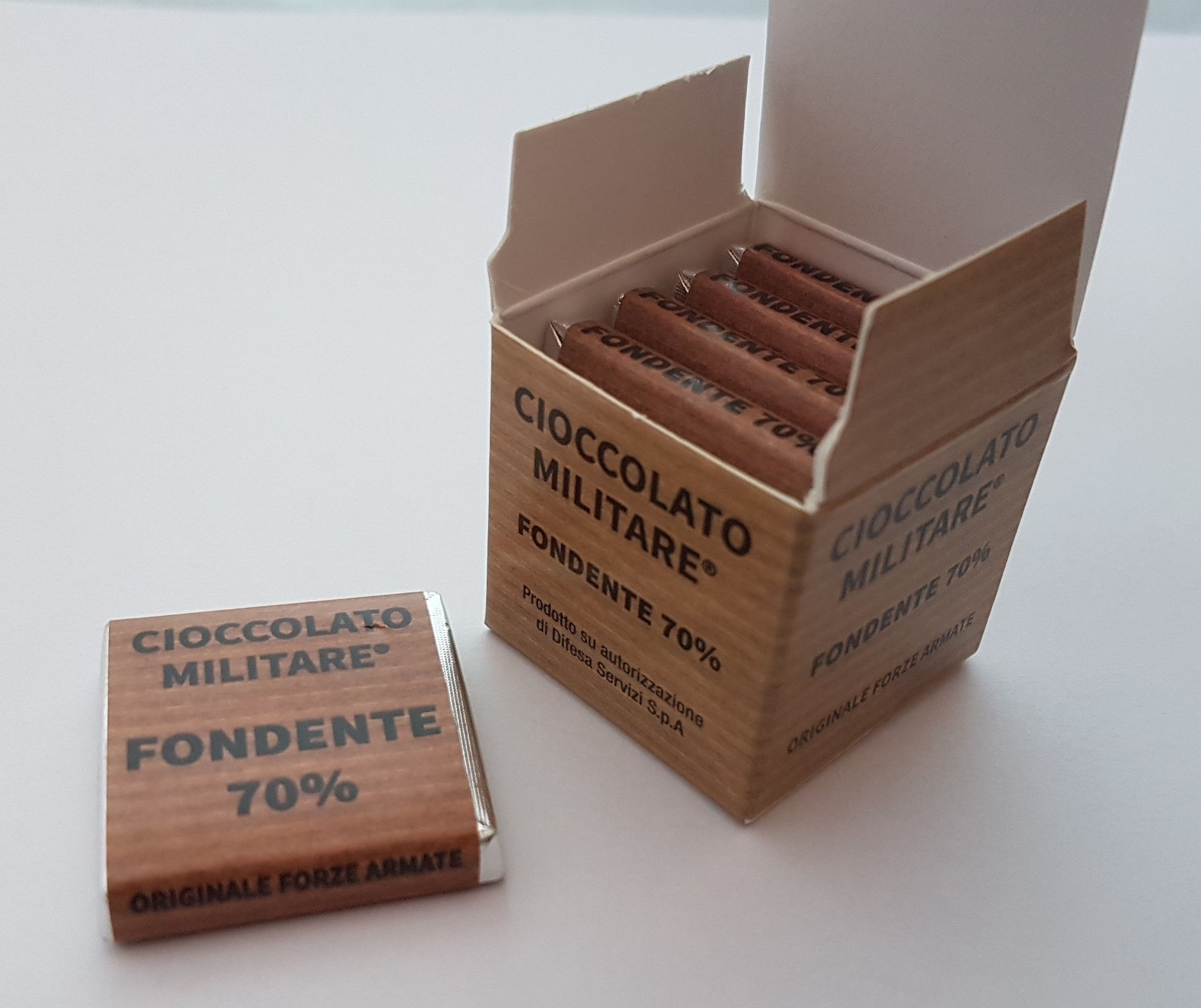 CM121 - CUBO NAPOLITAIN CIOCCOLATO MILITARE