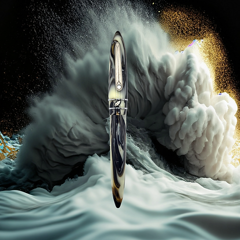 MODEL T FOUNTAIN PEN - PYRITE | STIPULA