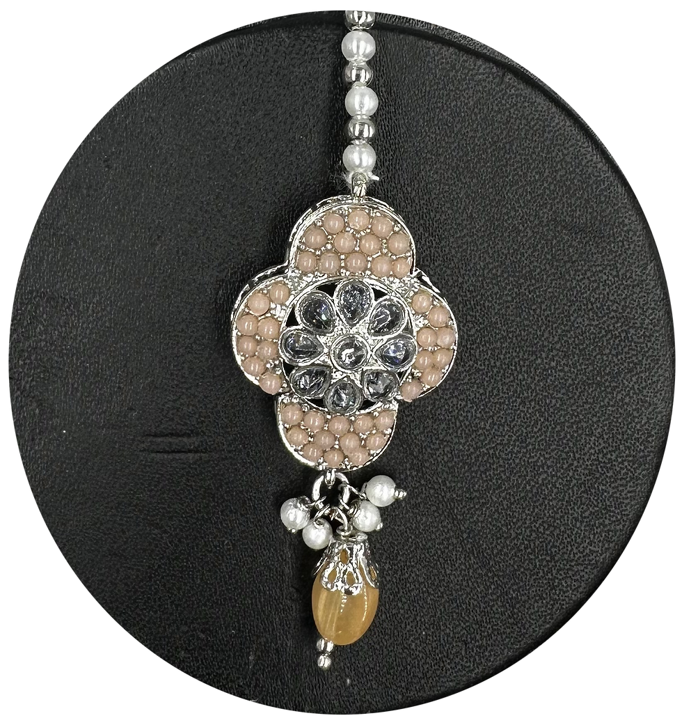 Thumbnail: Payal - Silver/Peach