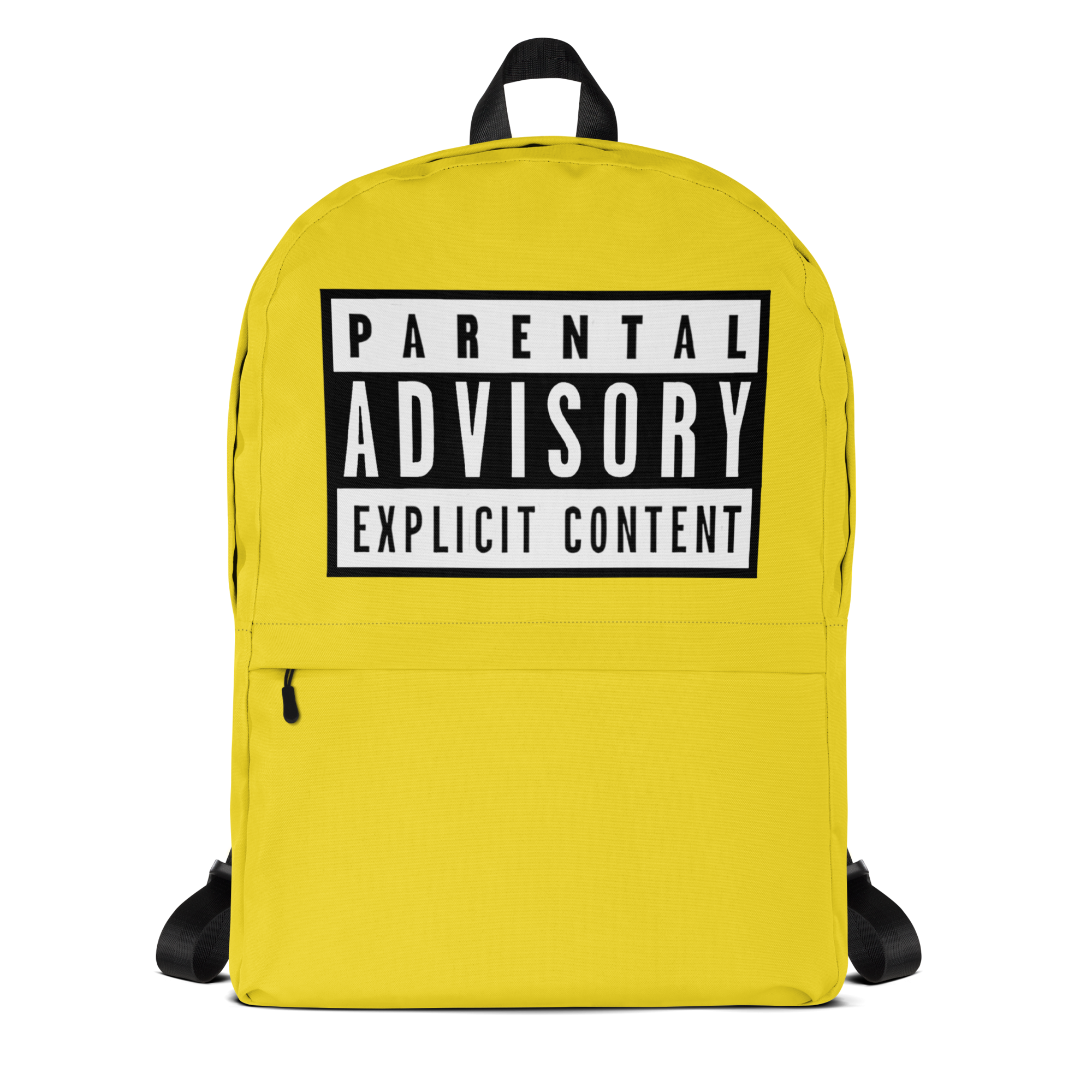 Backpack | Parental Advisory (Yellow)