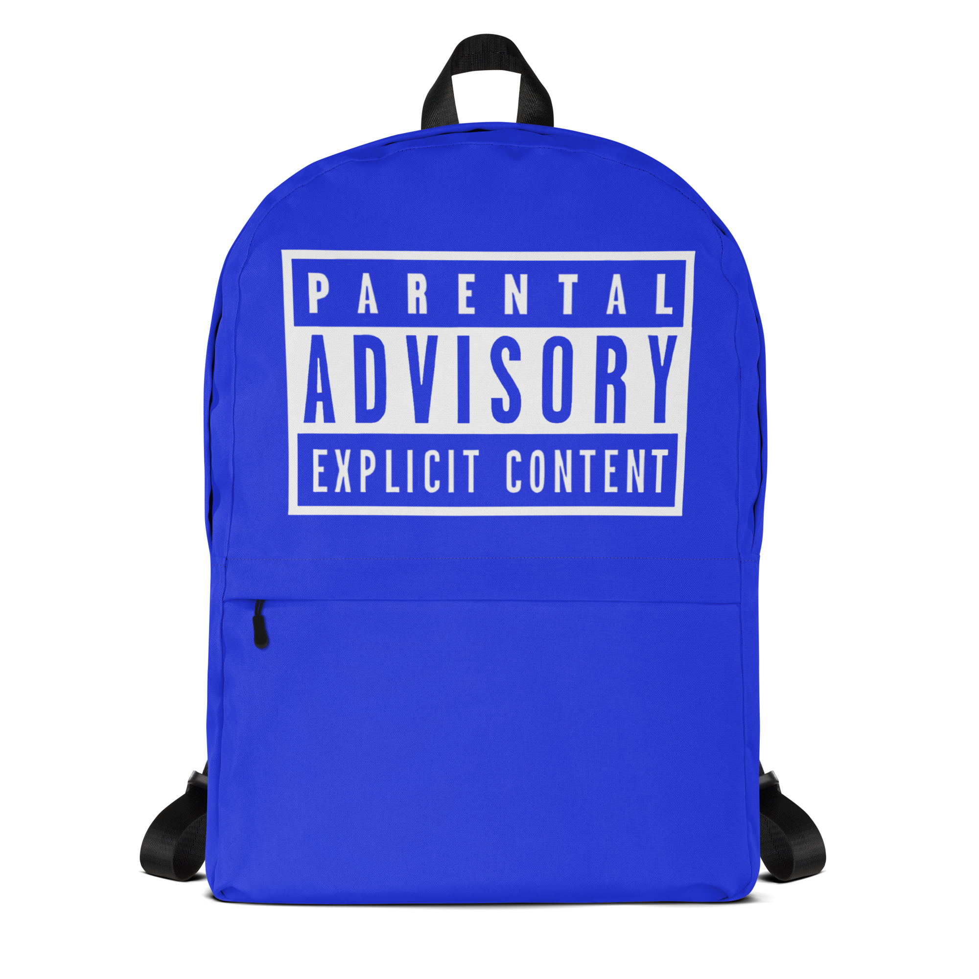 Backpack | Parental Advisory (Blue)