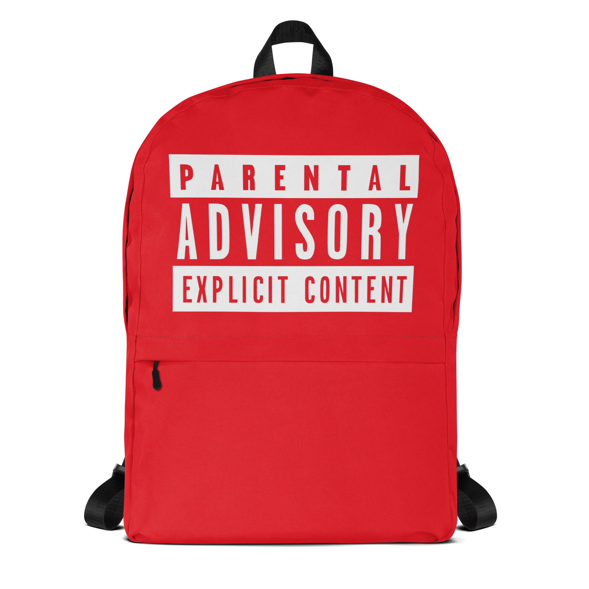 Backpack | Parental Advisory (Red)