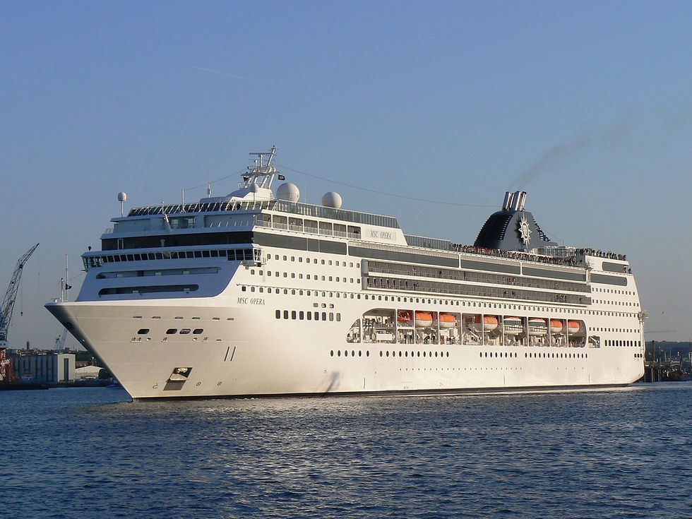 O pacote com aéreo, hotel e cruzeiro pelo Cariba a bordo do MSC Opera - foto Divulgação