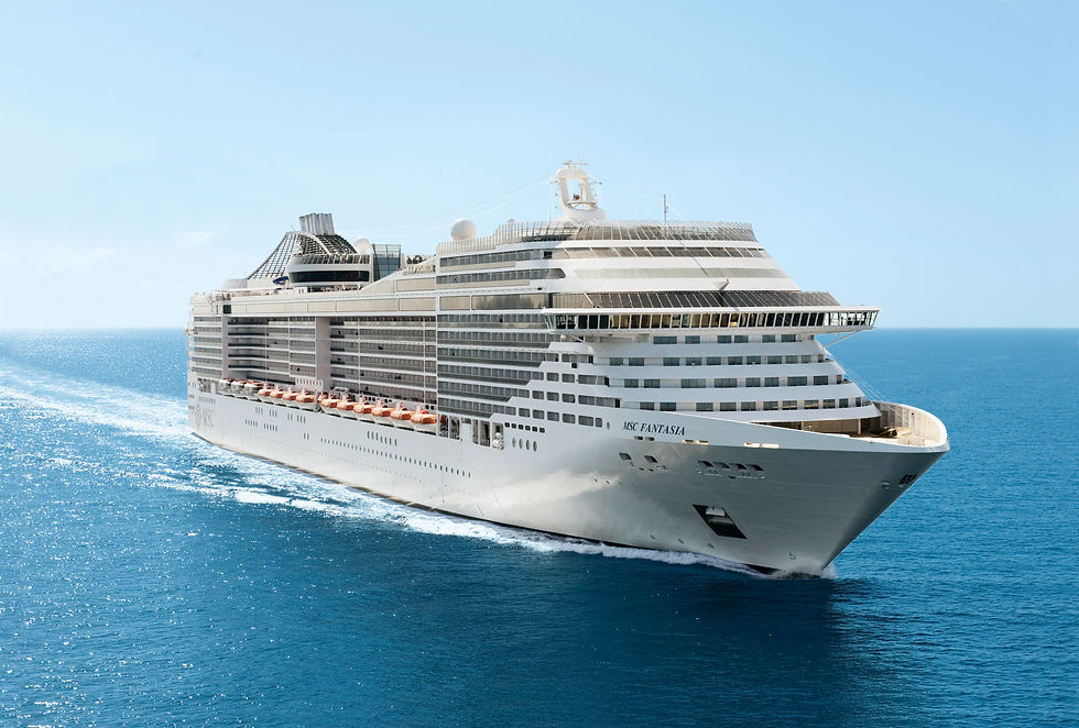 O MSC Fantasia será a grande vedete da temporada - foto Divulgação
