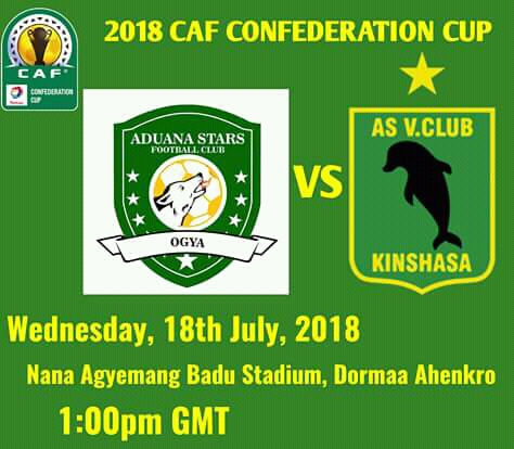 CAF Confederation Cup:Algeria Officials To Handle Aduana Stars clash Against As Vita