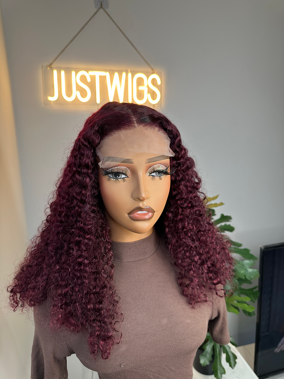 Thumbnail: Burgundy Curly 