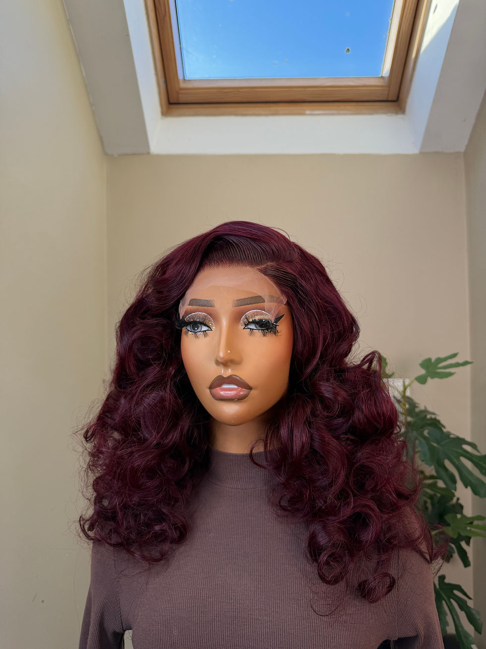 Thumbnail: Burgundy Wavy
