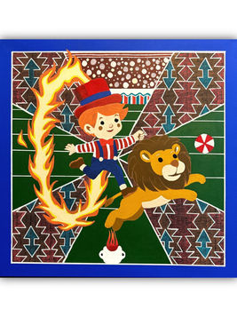 Acrylic Painting on Canvas 