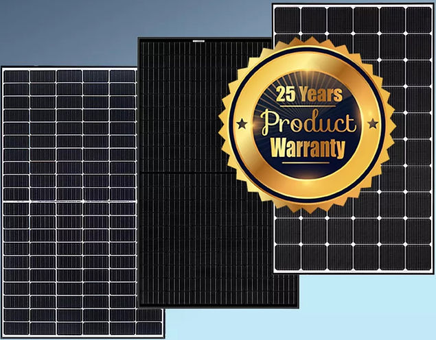 25 year warraty solar panles