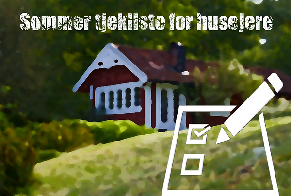 tjekliste for husejere Rørvig vvs