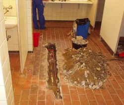 Murerarbejde udført af Rørvig Hestehave VVS og kloak