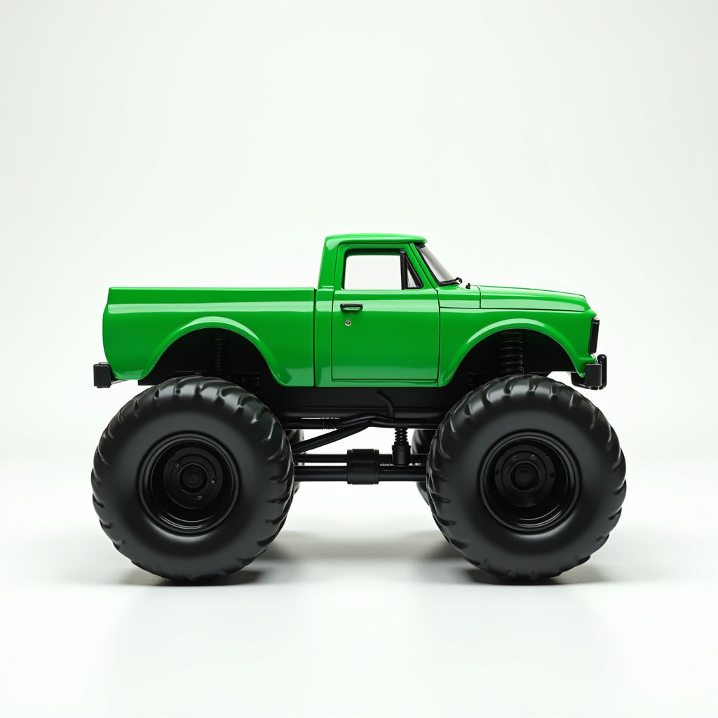 Camión Monster Verde