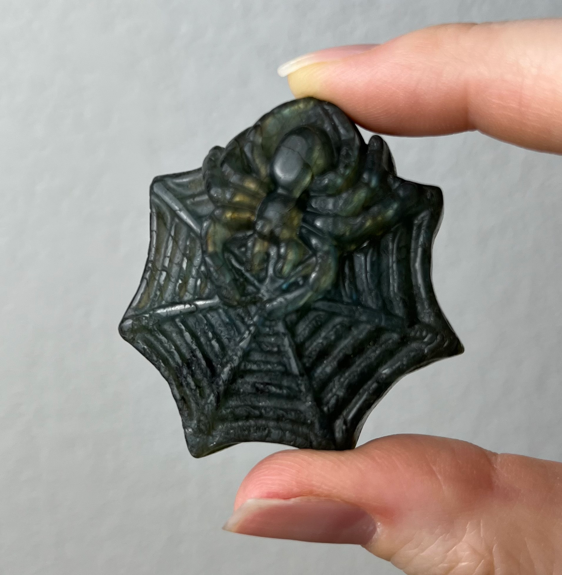 Labradorite Spider