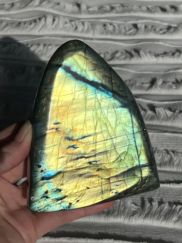 Flashy Labradorite Freeform from Madagascar | Supreme Crystalline