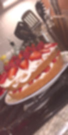 berries and cream