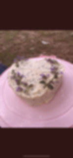 Earl Grey lavender cake