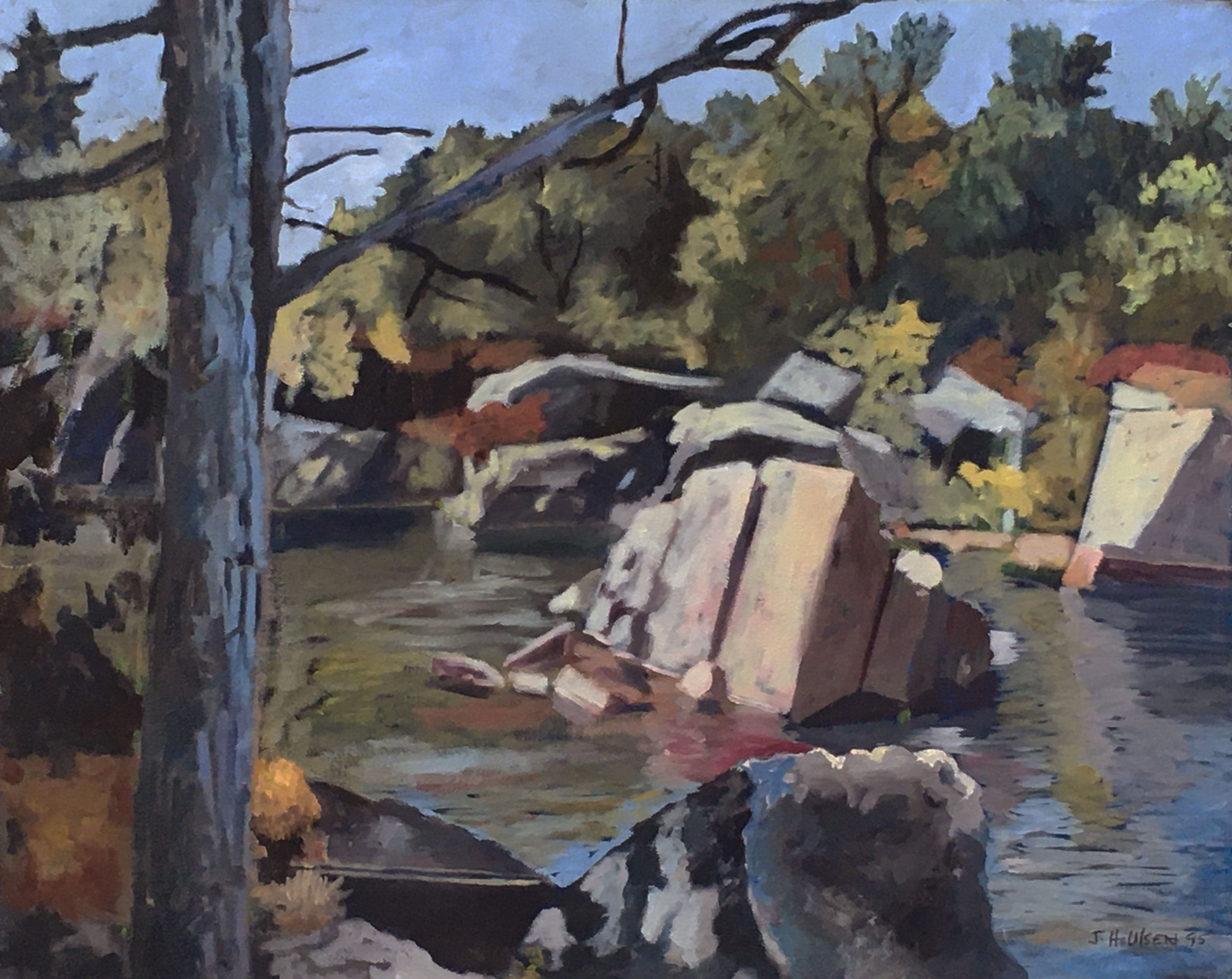 JoAnne Houlsen: Halls Quarry, Acadia