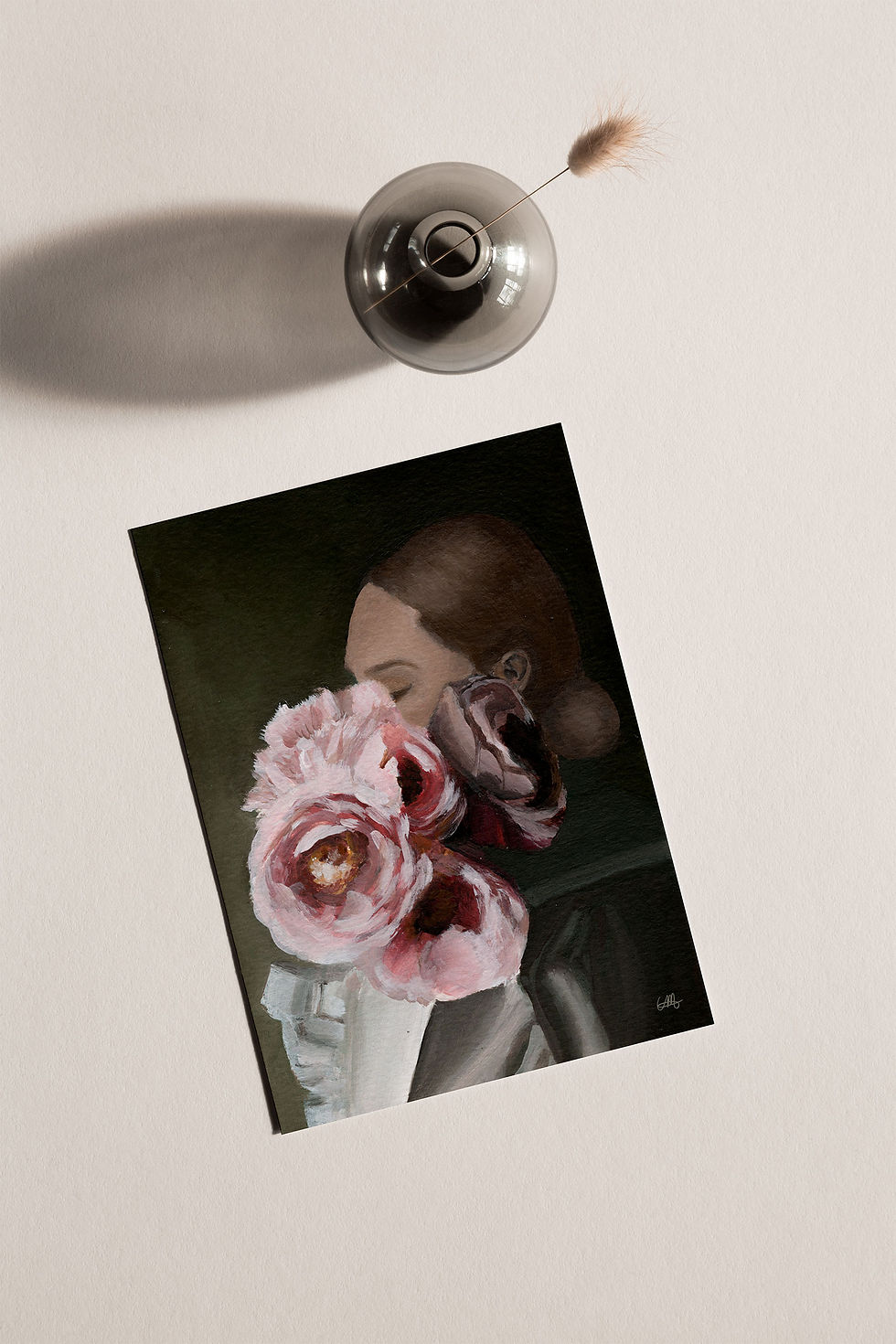 Thumbnail: "I am present" | A Vertical Print